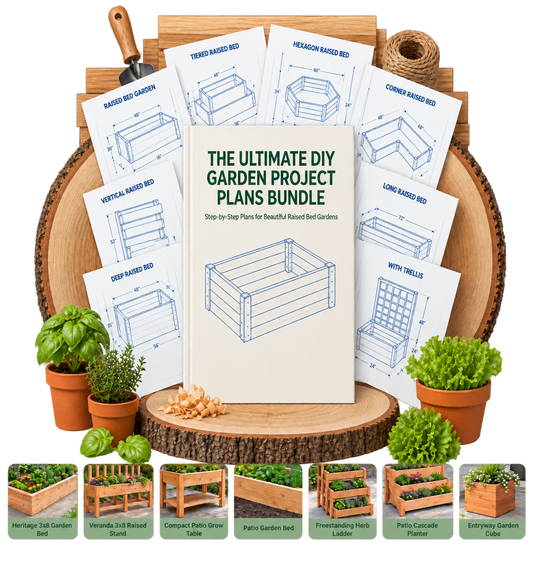 The Ultimate DIY Garden Project Plans Bundle - Step-by-Step Plans for Beautiful DIY Garden Projects