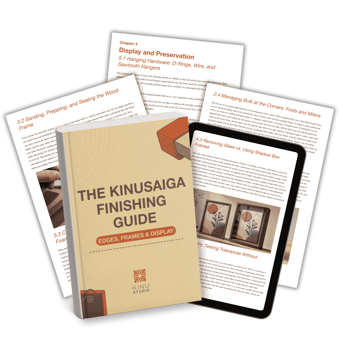 The Kinusaiga Finishing Guide - Edges, Frames & Display